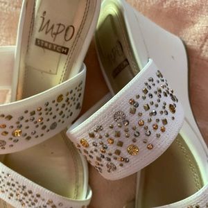 Impo Sandals. New. Size 8  Embellishments